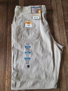 Men's Carhartt Rigby Relaxed Fit Pants 38/30 NWT